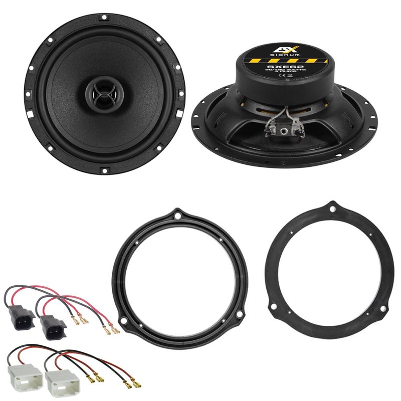 ESX SIGNUM SXE-62 Lautsprecher Einbauset für Ford Focus 2 C-Max Kuga hinten