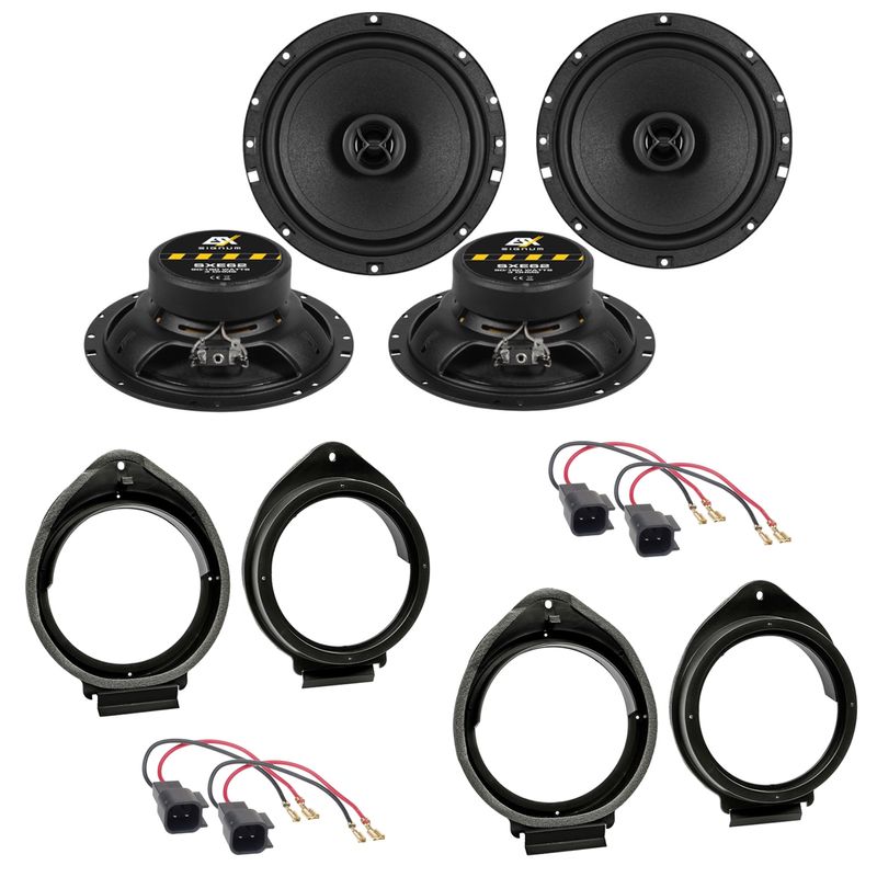 ESX SIGNUM SXE-62 Koax Lautsprecher Einbauset für Opel Astra K Zafira C Tourer ESX SIGNUM SXE-62 Koax Lautsprecher Einbauset für Opel Astra K Zafira C Tourer