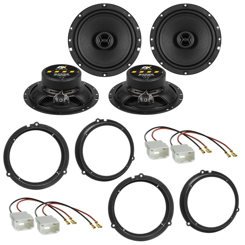 ESX SIGNUM SXE-62 Koax Lautsprecher Einbauset für Ford Fiesta JA8 Focus 3 DYB ESX SIGNUM SXE-62 Koax Lautsprecher Einbauset für Ford Fiesta JA8 Focus 3 DYB