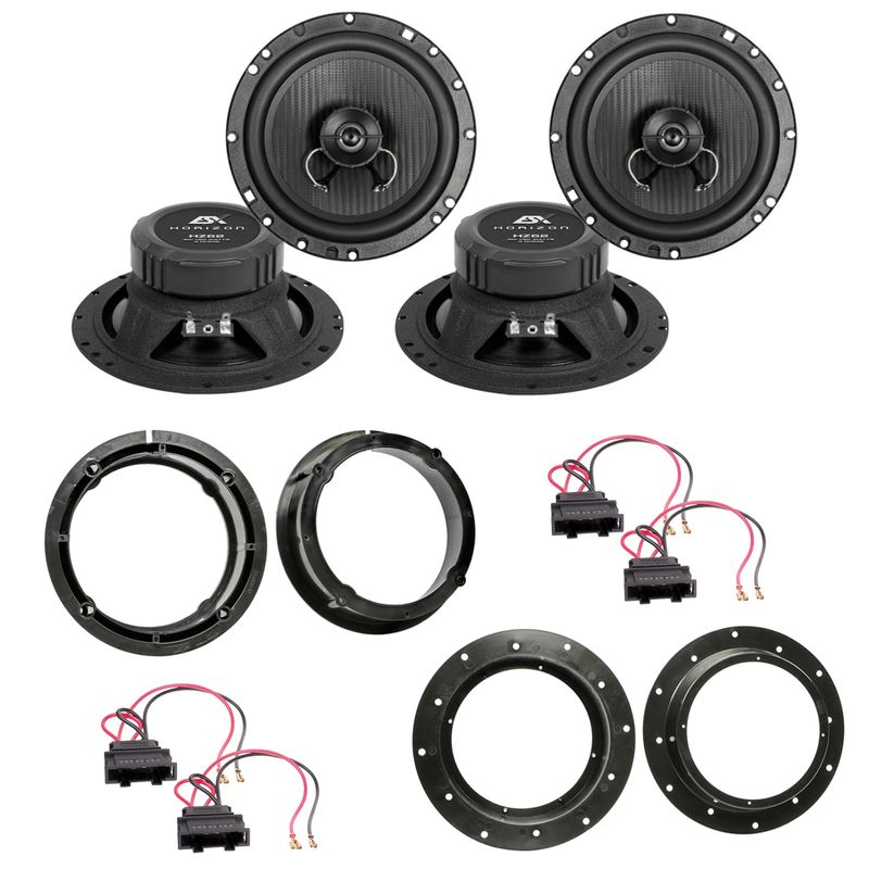 ESX Horizon HZ-62 Lautsprecher Einbauset für Passat B8 Arteon vorne und hinten ESX Horizon HZ-62 Lautsprecher Einbauset für Passat B8 Arteon vorne und hinten