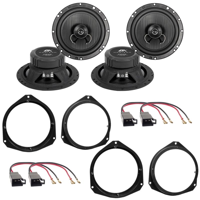 ESX Horizon HZ-62 2-Wege Lautsprecher Einbauset für Alfa Romeo Giulietta Mito