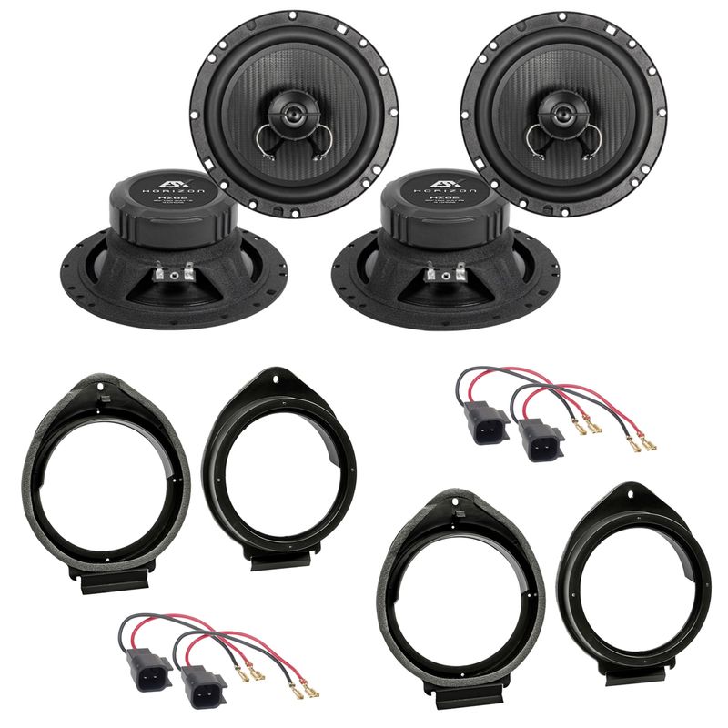 ESX Horizon HZ-62 Koax Lautsprecher Einbauset für Opel Astra K Zafira C Tourer ESX Horizon HZ-62 Koax Lautsprecher Einbauset für Opel Astra K Zafira C Tourer
