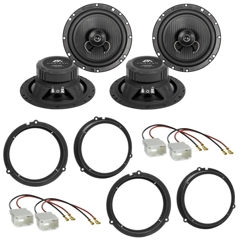 ESX Horizon HZ-62 Koaxial 2-Wege Lautsprecher Einbauset für Ford C-Max DXA ESX Horizon HZ-62 Koaxial 2-Wege Lautsprecher Einbauset für Ford C-Max DXA