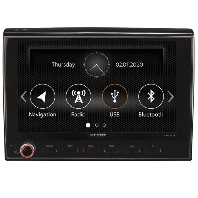 XZENT X-F270 Moniceiver für Ducato Boxer Jumper Bluetooth USB Digitalradio DAB+ XZENT X-F270 Moniceiver für Ducato Boxer Jumper Bluetooth USB Digitalradio DAB+