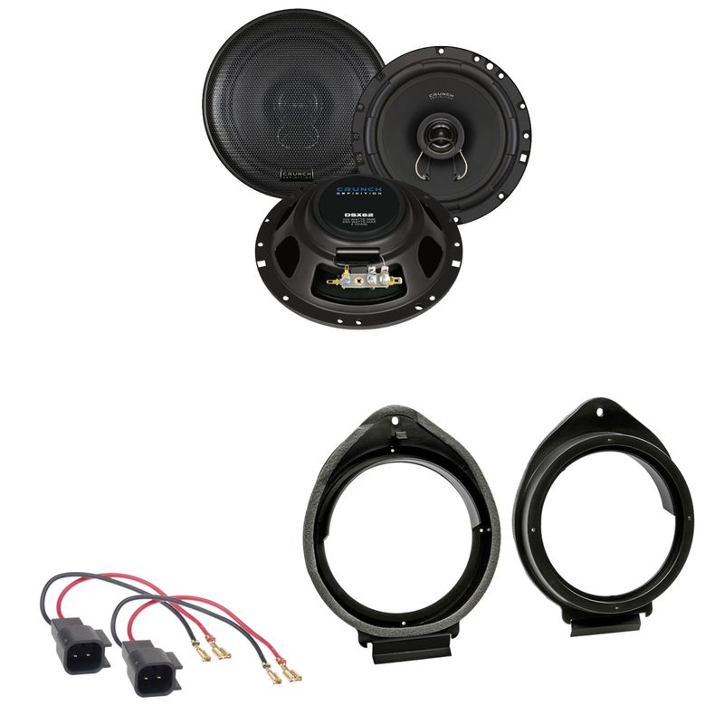 Crunch DSX62 Koax 2-Wege Lautsprecher Einbauset für Opel Astra K Zafira C Tourer Crunch DSX62 Koax 2-Wege Lautsprecher Einbauset für Opel Astra K Zafira C Tourer