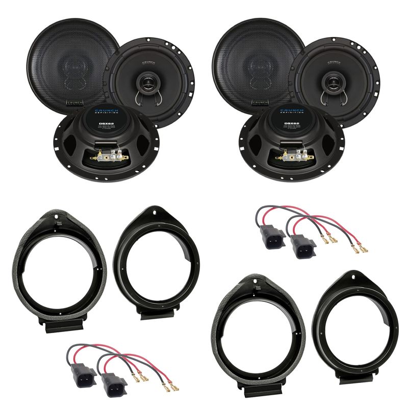 Crunch DSX62 Koaxial Lautsprecher Einbauset für Opel Astra K Zafira C Tourer Crunch DSX62 Koaxial Lautsprecher Einbauset für Opel Astra K Zafira C Tourer