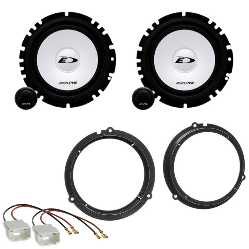 ALPINE SXE-1750S 2 Wege Lautsprecher Einbauset für Ford Focus 3 DYB Fiesta JA8 ALPINE SXE-1750S 2 Wege Lautsprecher Einbauset für Ford Focus 3 DYB Fiesta JA8