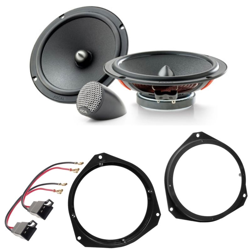 Focal Integration ISU165 Lautsprecher Einbauset für Opel Astra H Corsa D vorne Focal Integration ISU165 Lautsprecher Einbauset für Opel Astra H Corsa D vorne