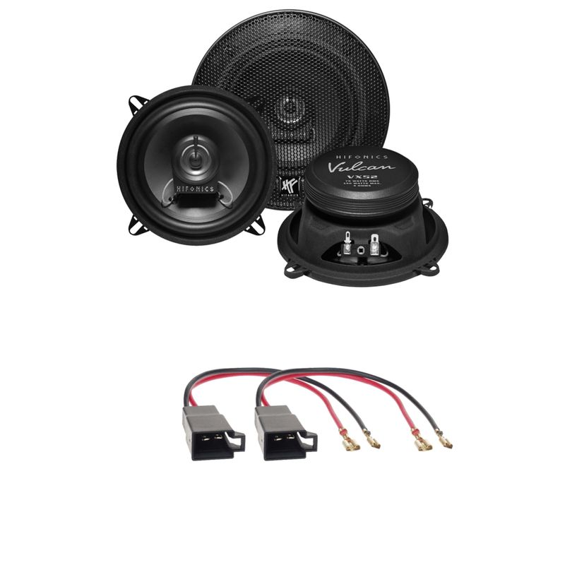 Hifonics VX-52 Lautsprecher Einbauset für Logan 2008 - 2012 Tür vorne hinten Hifonics VX-52 Lautsprecher Einbauset für Logan 2008 - 2012 Tür vorne hinten