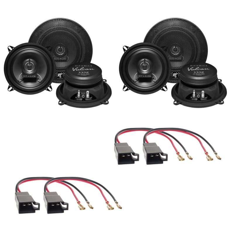 Hifonics VX-52 Lautsprecher Einbauset für Duster 2010 - 2017 vorne und hinten Hifonics VX-52 Lautsprecher Einbauset für Duster 2010 - 2017 vorne und hinten