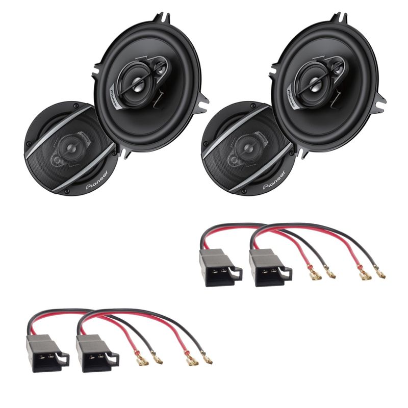 Pioneer TS-A1370 Lautsprecher Einbauset für Sandero 2008 - 2011 vorne und hinten Pioneer TS-A1370 Lautsprecher Einbauset für Sandero 2008 - 2011 vorne und hinten
