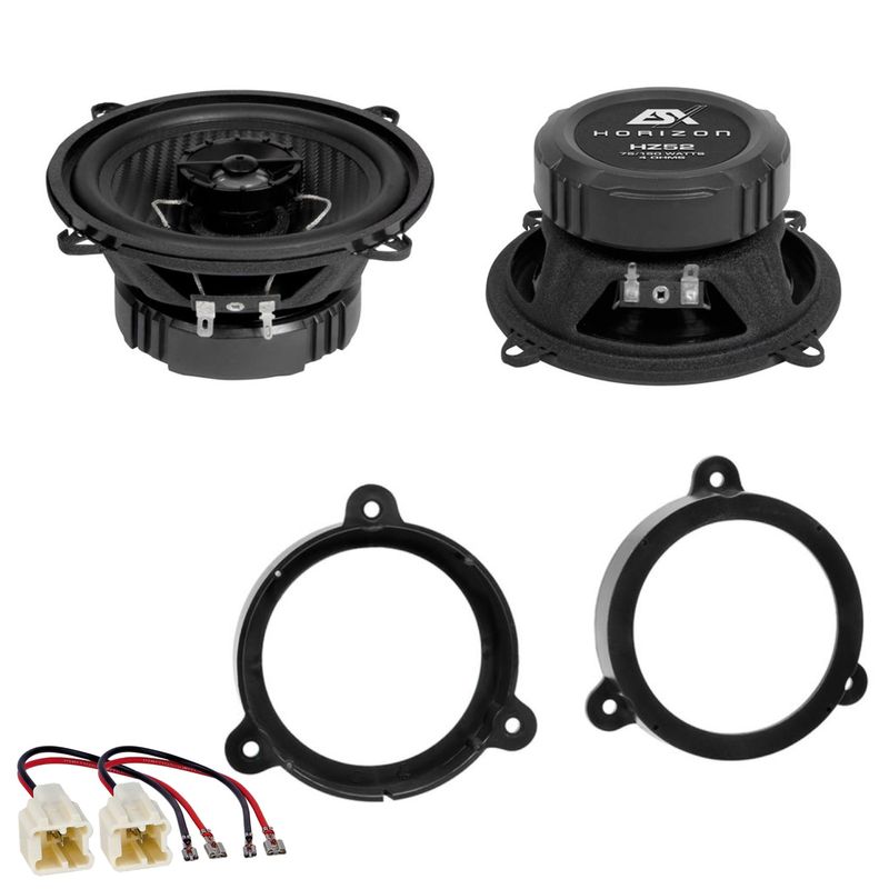 ESX HORIZON HZ-52 Lautsprecher Einbauset für Renault Megane 3 vorne hinten
