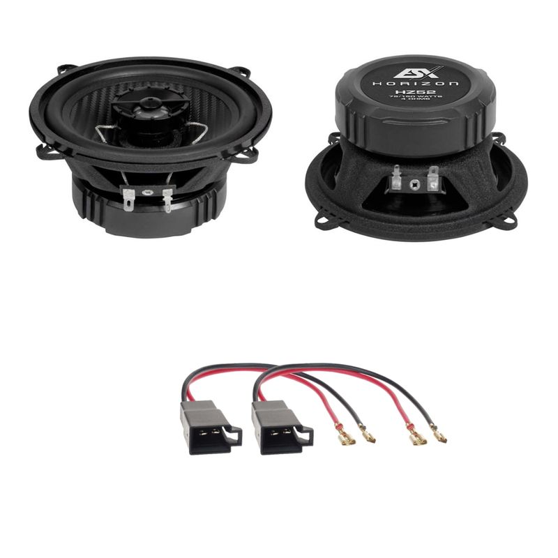 ESX HORIZON HZ52 Lautsprecher Einbauset für Sandero 2008 - 2011 Tür vorne hinten