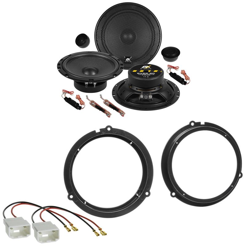 ESX SIGNUM SXE-6.2C 2 Wege Lautsprecher Einbauset für Ford Focus 3 DYB Fiesta JA8 ESX SIGNUM SXE-6.2C 2 Wege Lautsprecher Einbauset für Ford Focus 3 DYB Fiesta JA8