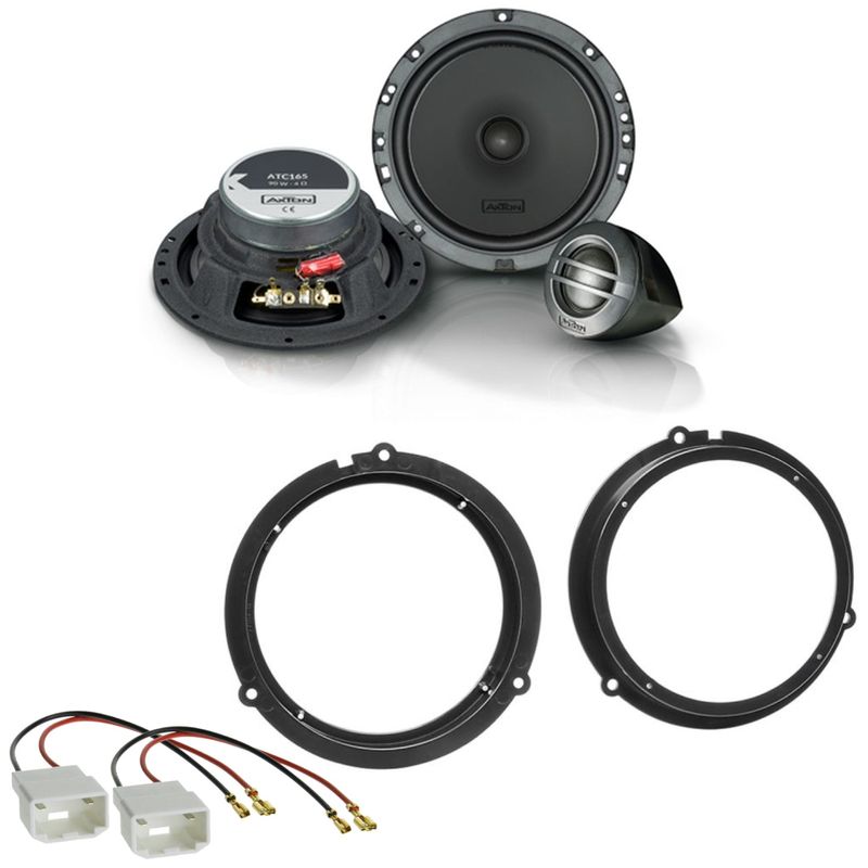 AXTON ATC165 2 Wege Lautsprecher Einbauset für Ford Focus 3 DYB Fiesta JA8 AXTON ATC165 2 Wege Lautsprecher Einbauset für Ford Focus 3 DYB Fiesta JA8