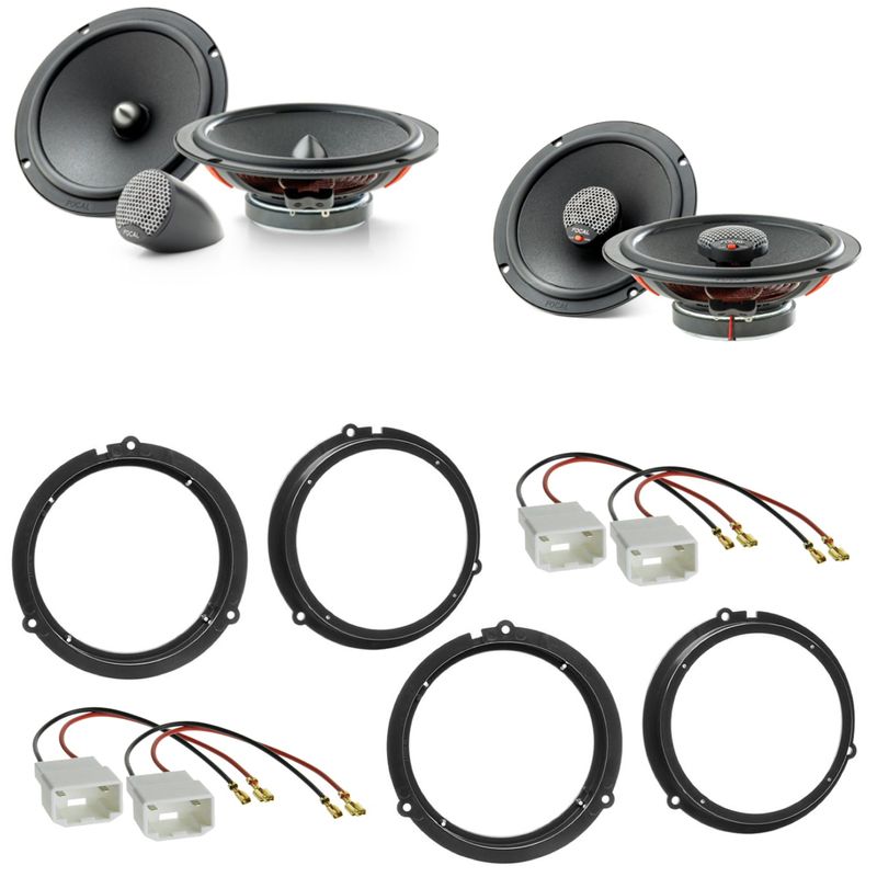 Focal ISU165 ICU165 Lautsprecher Einbauset für Ford Fiesta JA8 Focus 3 DYB Focal ISU165 ICU165 Lautsprecher Einbauset für Ford Fiesta JA8 Focus 3 DYB