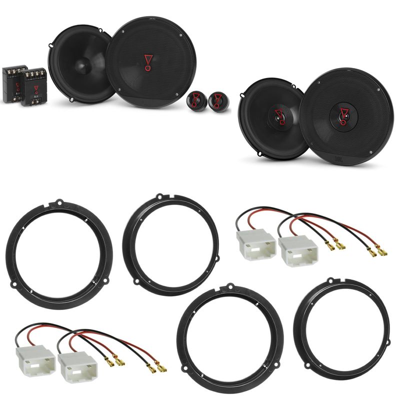 JBL Stage3 607C Stage3 627 Lautsprecher Einbauset für Ford Fiesta JA8 Focus 3 DYB JBL Stage3 607C Stage3 627 Lautsprecher Einbauset für Ford Fiesta JA8 Focus 3 DYB