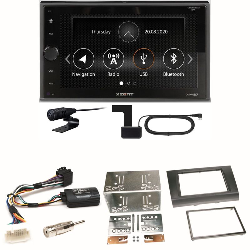 Xzent X-427 Digitalradio Bluetooth USB Einbauset für Suzuki Swift Sport EZ MZ Xzent X-427 Digitalradio Bluetooth USB Einbauset für Suzuki Swift Sport EZ MZ