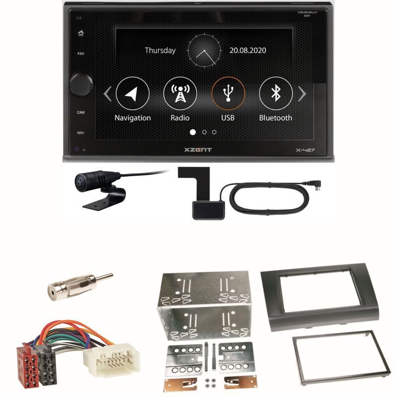 Xzent X-427 Digitalradio Bluetooth USB Einbauset für Suzuki Swift Sport EZ MZ Xzent X-427 Digitalradio Bluetooth USB Einbauset für Suzuki Swift Sport EZ MZ