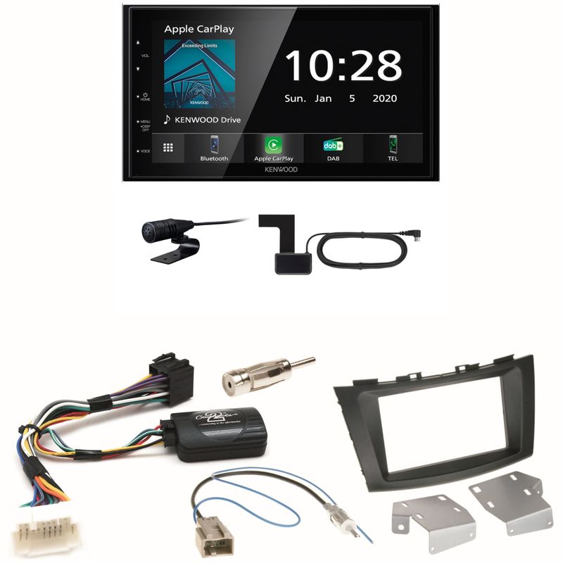 Kenwood DMX5020DABS Android Auto CarPlay Einbauset für Suzuki Swift Sport FZ NZ Kenwood DMX5020DABS Android Auto CarPlay Einbauset für Suzuki Swift Sport FZ NZ