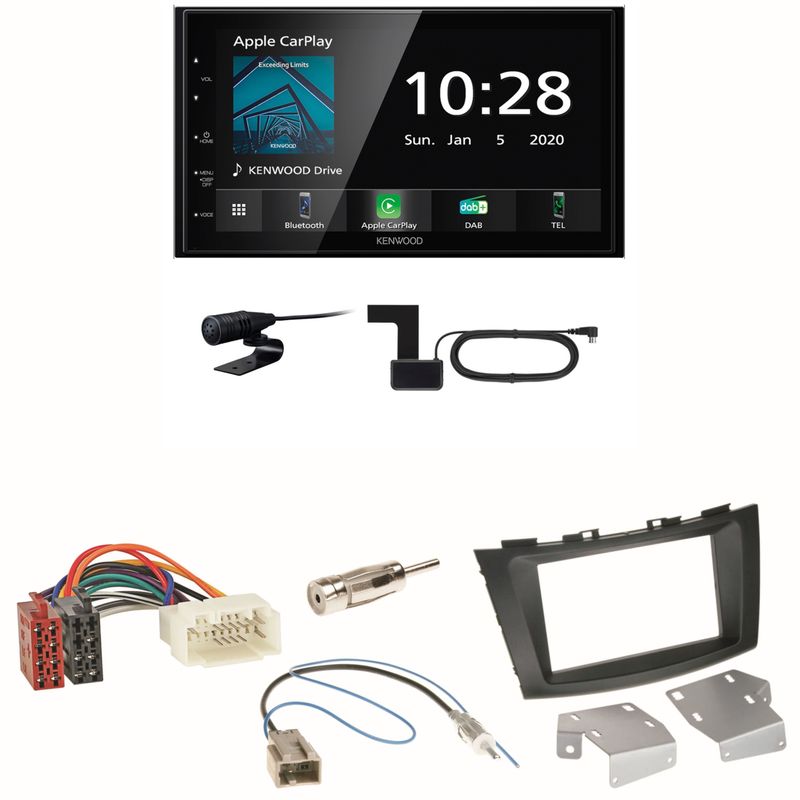 Kenwood DMX5020DABS Android Auto CarPlay Einbauset für Suzuki Swift Sport FZ NZ Kenwood DMX5020DABS Android Auto CarPlay Einbauset für Suzuki Swift Sport FZ NZ