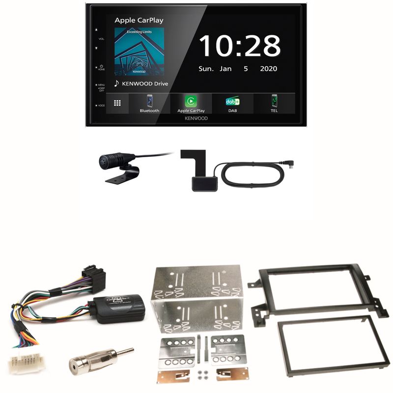 Kenwood DMX5020DABS Android Auto CarPlay Einbauset für Suzuki Grand Vitara JT Kenwood DMX5020DABS Android Auto CarPlay Einbauset für Suzuki Grand Vitara JT