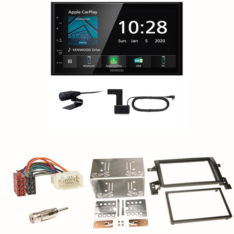 Kenwood DMX5020DABS Android Auto CarPlay Einbauset für Suzuki Grand Vitara JT Kenwood DMX5020DABS Android Auto CarPlay Einbauset für Suzuki Grand Vitara JT