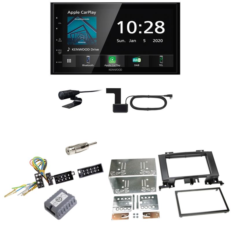 Kenwood DMX5020DABS Android Auto Einbauset für Mercedes Sprinter W906 Crafter Kenwood DMX5020DABS Android Auto Einbauset für Mercedes Sprinter W906 Crafter