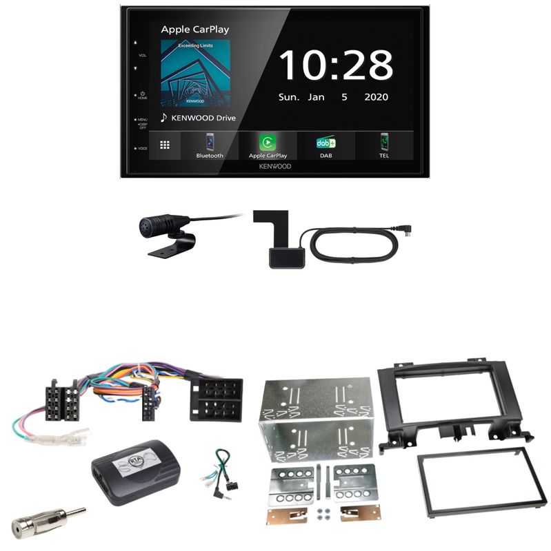 Kenwood DMX5020DABS Android Auto Einbauset für Mercedes Sprinter W906 Crafter Kenwood DMX5020DABS Android Auto Einbauset für Mercedes Sprinter W906 Crafter