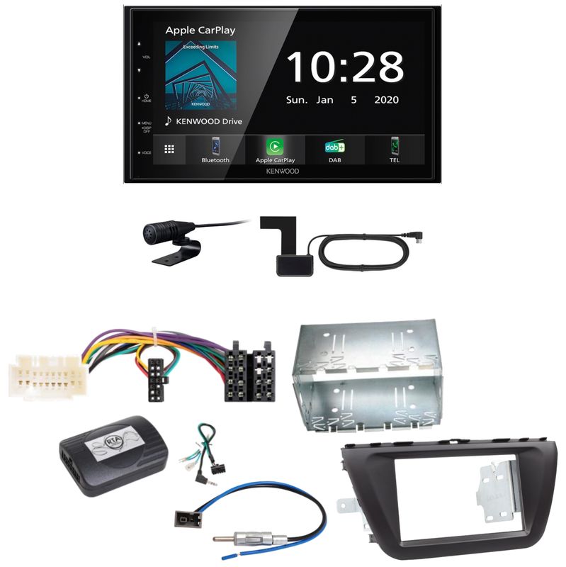Kenwood DMX5020DABS Android Auto CarPlay Einbauset für Suzuki SX4 S-Cross Kenwood DMX5020DABS Android Auto CarPlay Einbauset für Suzuki SX4 S-Cross