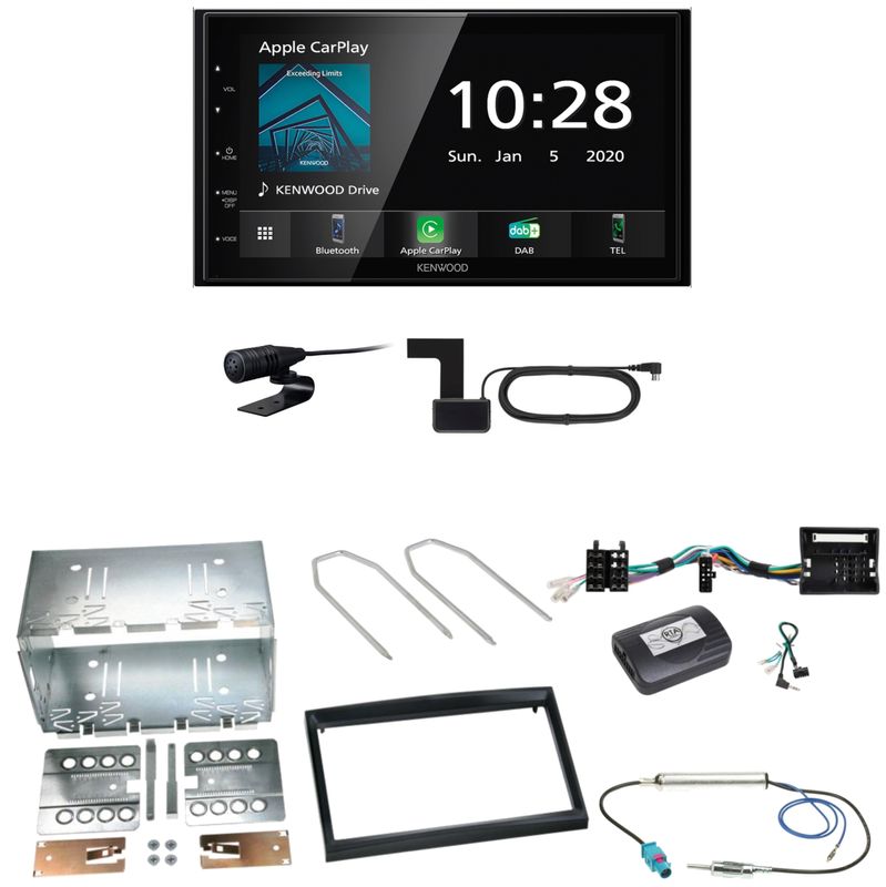Kenwood DMX5020DABS Android Auto Einbauset für Citroen C2 C3 Berlingo Jumpy Kenwood DMX5020DABS Android Auto Einbauset für Citroen C2 C3 Berlingo Jumpy