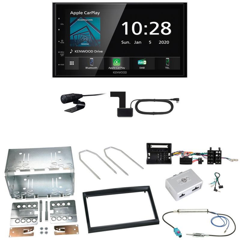 Kenwood DMX5020DABS Android Auto Einbauset für Citroen C2 C3 Berlingo Jumpy Kenwood DMX5020DABS Android Auto Einbauset für Citroen C2 C3 Berlingo Jumpy