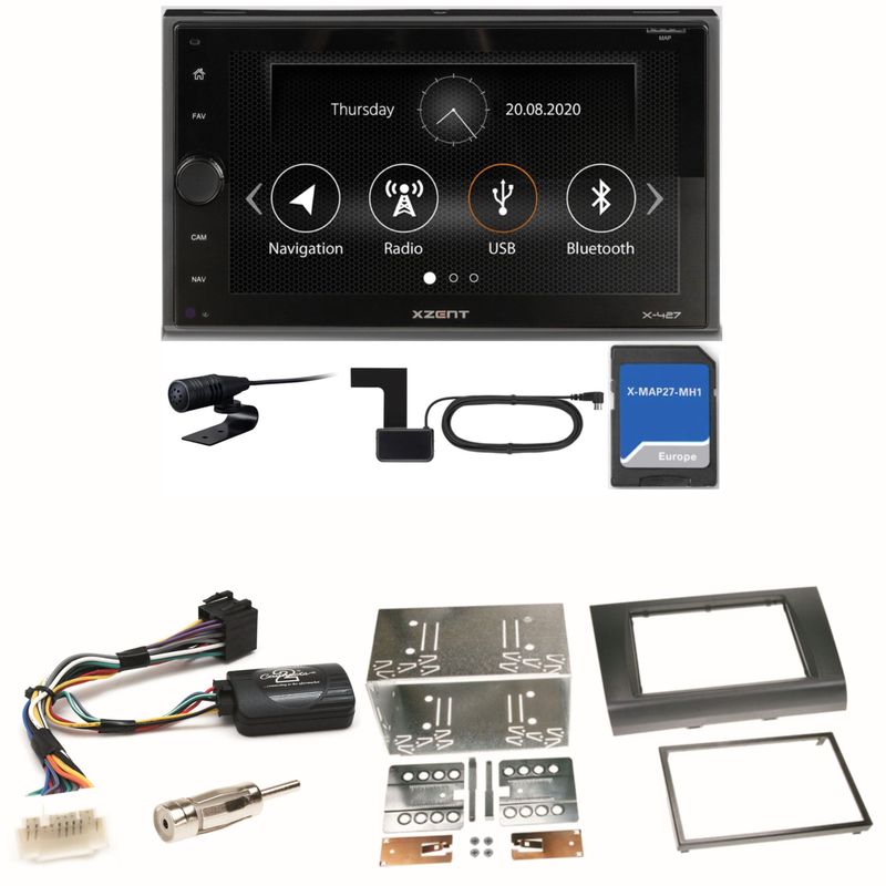 Xzent X-427 Navigation Digitalradio Einbauset für Suzuki Swift Sport EZ MZ Xzent X-427 Navigation Digitalradio Einbauset für Suzuki Swift Sport EZ MZ