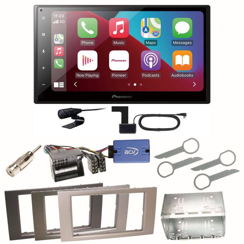 Pioneer SPH-DA160DAB Android Auto Einbauset für Ford Kuga Fusion Galaxy S-Max Pioneer SPH-DA160DAB Android Auto Einbauset für Ford Kuga Fusion Galaxy S-Max