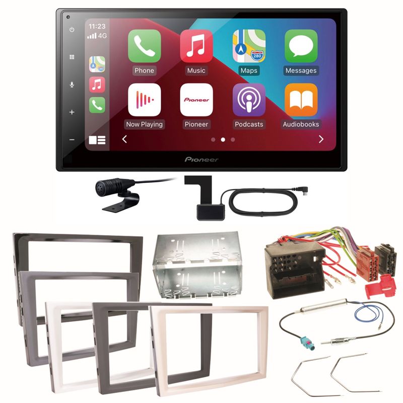 Pioneer SPH-DA160DAB CarPlay Einbauset für Opel Astra H Corsa D Zafira B Antara Pioneer SPH-DA160DAB CarPlay Einbauset für Opel Astra H Corsa D Zafira B Antara
