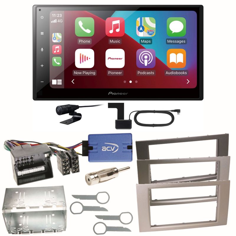 Pioneer SPH-DA160DAB Android Auto Einbauset für Ford Focus C-Max Fiesta Transit Pioneer SPH-DA160DAB Android Auto Einbauset für Ford Focus C-Max Fiesta Transit