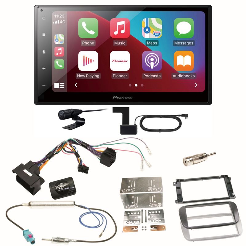 Pioneer SPH-DA160DAB Android Auto Einbauset für Ford Focus Mondeo S-Max Galaxy Pioneer SPH-DA160DAB Android Auto Einbauset für Ford Focus Mondeo S-Max Galaxy