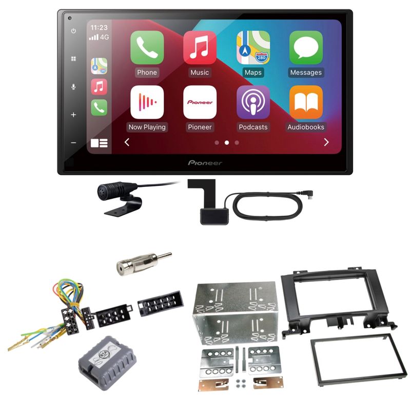 Pioneer SPH-DA160DAB Android Auto Einbauset für Mercedes Sprinter W906 Crafter