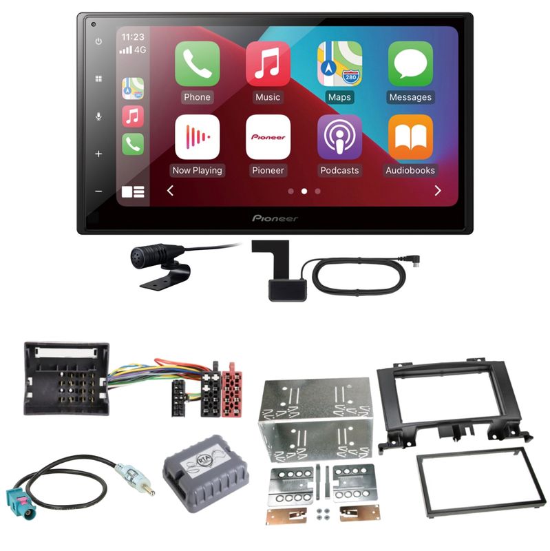 Pioneer SPH-DA160DAB Android Auto Einbauset für Mercedes Sprinter W906 Crafter