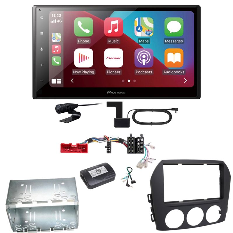 Pioneer SPH-DA160DAB Android Auto CarPlay Einbauset für Mazda MX-5 NC Pioneer SPH-DA160DAB Android Auto CarPlay Einbauset für Mazda MX-5 NC