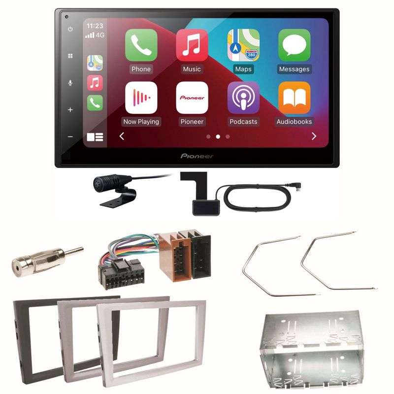 Pioneer SPH-DA160DAB CarPlay Einbauset für Opel Omega B Meriva A Agila Vivaro Pioneer SPH-DA160DAB CarPlay Einbauset für Opel Omega B Meriva A Agila Vivaro