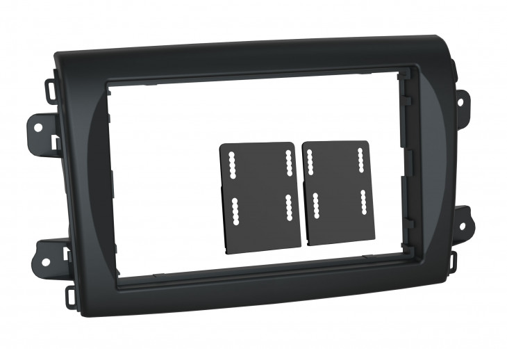 2-DIN Radioblende für Fiat Ducato 3 Serie 8 Einbaurahmen 2-DIN Radioblende für Fiat Ducato 3 Serie 8 Einbaurahmen