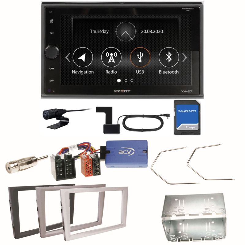 XZENT X-427 Digitalradio Navi Einbauset für Opel Vectra C Signum Corsa Combo XZENT X-427 Digitalradio Navi Einbauset für Opel Vectra C Signum Corsa Combo