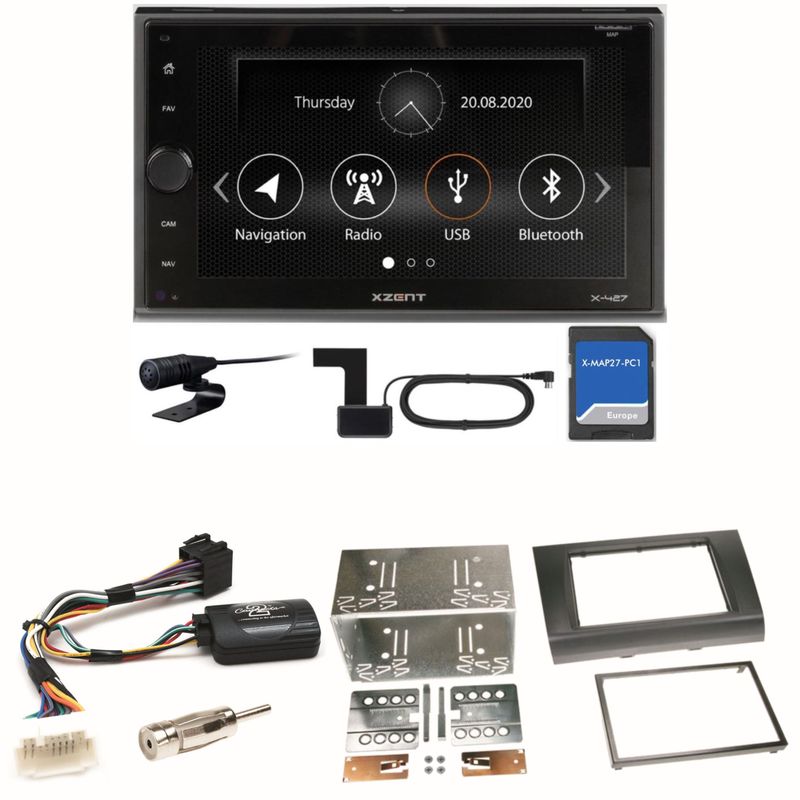 XZENT X-427 Bluetooth PKW Navigation Einbauset für Suzuki Swift Sport EZ MZ XZENT X-427 Bluetooth PKW Navigation Einbauset für Suzuki Swift Sport EZ MZ