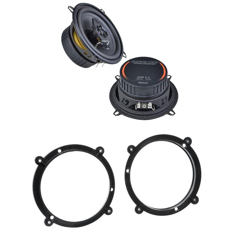 Ground Zero GZIF 5.2 13 cm Koaxial Lautsprecher Einbauset für Audi A3 8L vorne Ground Zero GZIF 5.2 13 cm Koaxial Lautsprecher Einbauset für Audi A3 8L vorne