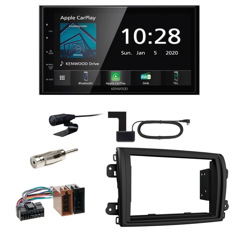 Kenwood DMX5020DABS Android Auto CarPlay Einbauset für Fiat Ducato 8 ab 2022 Kenwood DMX5020DABS Android Auto CarPlay Einbauset für Fiat Ducato 8 ab 2022