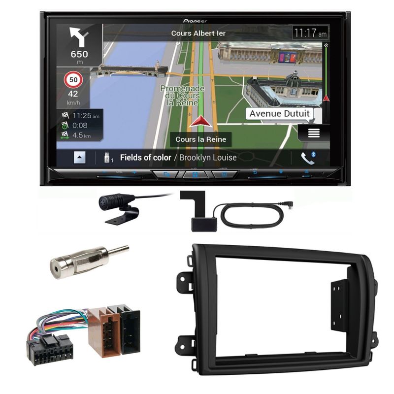 Pioneer AVIC-Z930DAB Navigation DAB+ USB Einbauset für Fiat Ducato 8 ab 2022 Pioneer AVIC-Z930DAB Navigation DAB+ USB Einbauset für Fiat Ducato 8 ab 2022