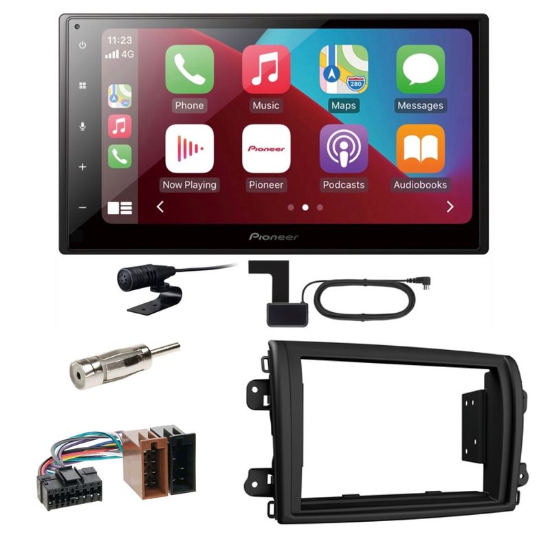 Pioneer SPH-DA160DAB Android Auto CarPlay Einbauset für Fiat Ducato 8 ab 2022 Pioneer SPH-DA160DAB Android Auto CarPlay Einbauset für Fiat Ducato 8 ab 2022