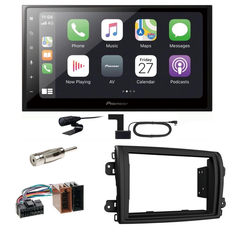 Pioneer SPH-DA250DAB Bluetooth DAB+ MP3 Einbauset für Fiat Ducato 8 ab 2022 Pioneer SPH-DA250DAB Bluetooth DAB+ MP3 Einbauset für Fiat Ducato 8 ab 2022