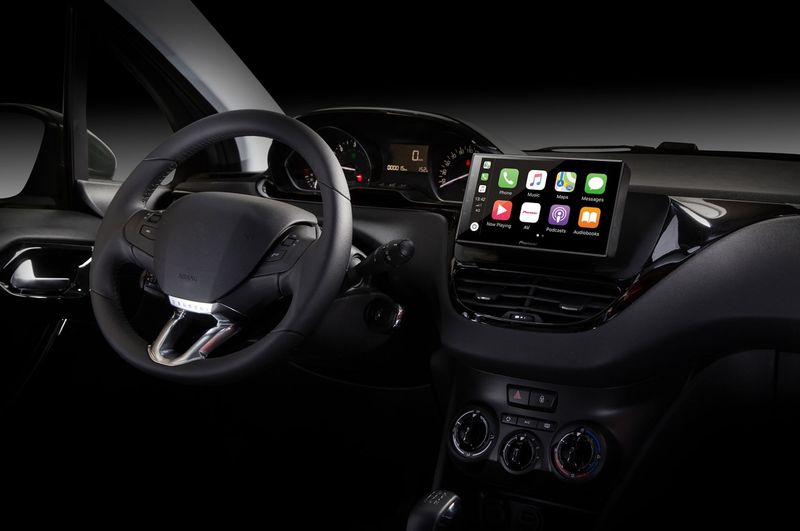 Einbausatz für SPH-EVO93DAB in Peugeot 208/2008 CA-HR-PSA-EVO.003E Einbausatz für SPH-EVO93DAB in Peugeot 208/2008 CA-HR-PSA-EVO.003E